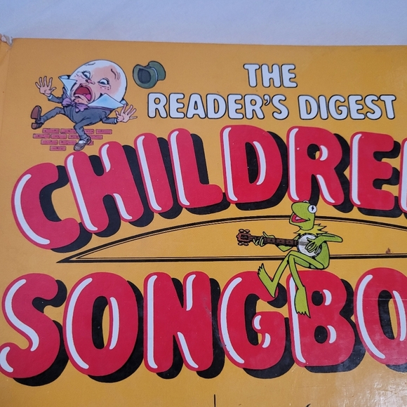 VTG 1985 The Readers Digest Childrens Songbook Hardcover Spiral Bound Music Book - Picture 2 of 16